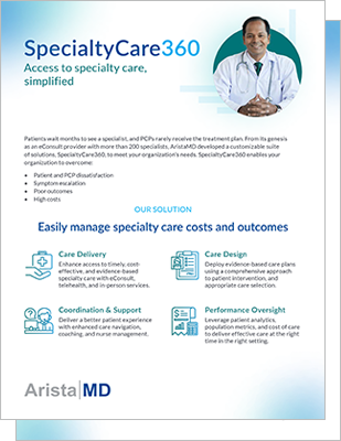 SpecialtyCare360 - Specialty care management orchestration to meet your needs